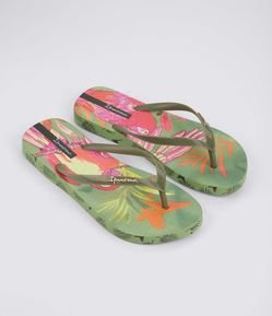 Chinelo de Tiras com Estampa Ipanema