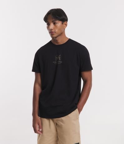 Menor preço em Camiseta Comfort em Algodão Peruano com Estampa Sierra Nevada