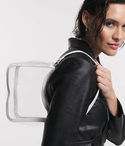 Bolsa Transparente com Alça de Ombro