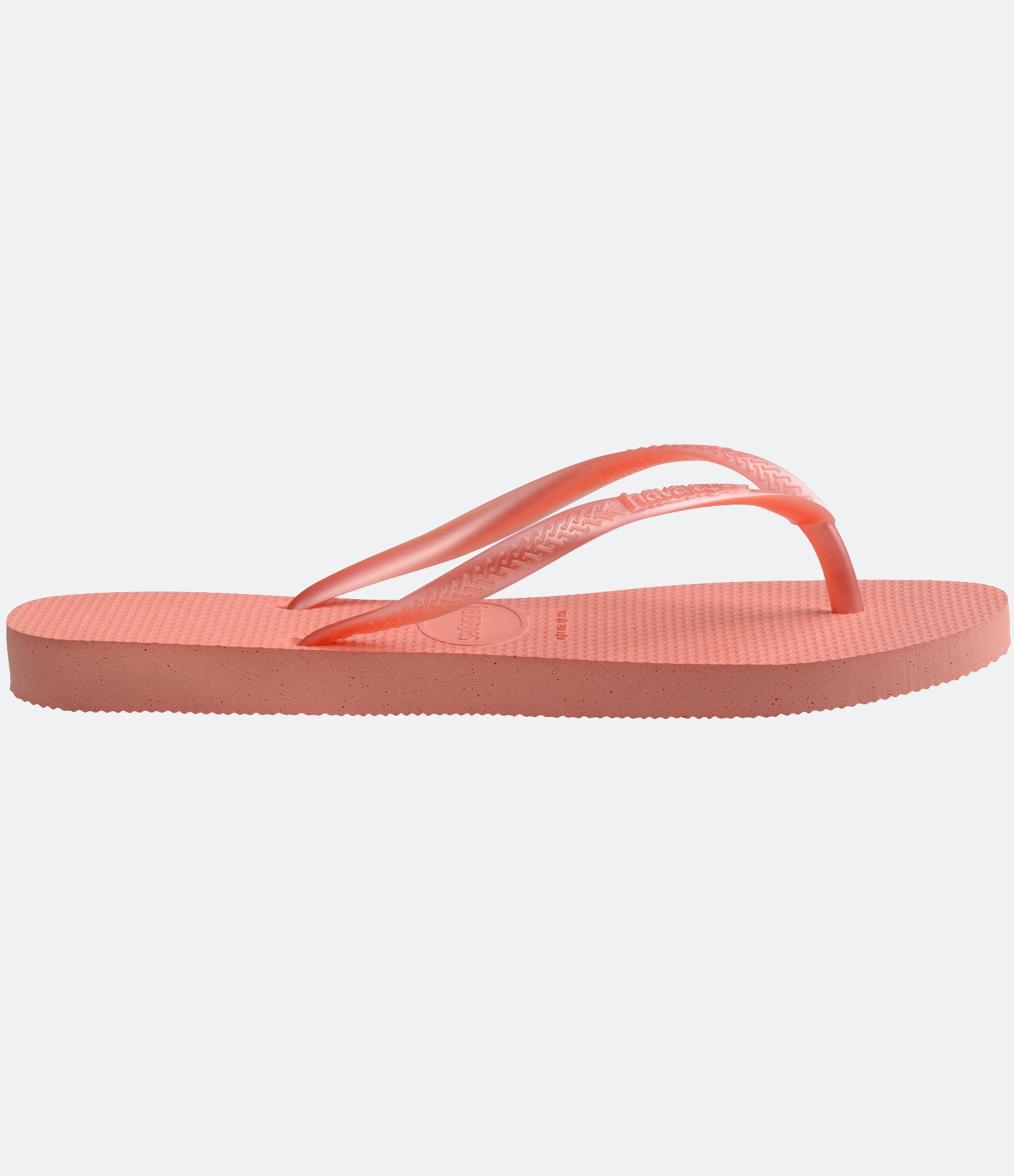 Chinelo Slim com Tira Metalizada Havaianas Laranja 3