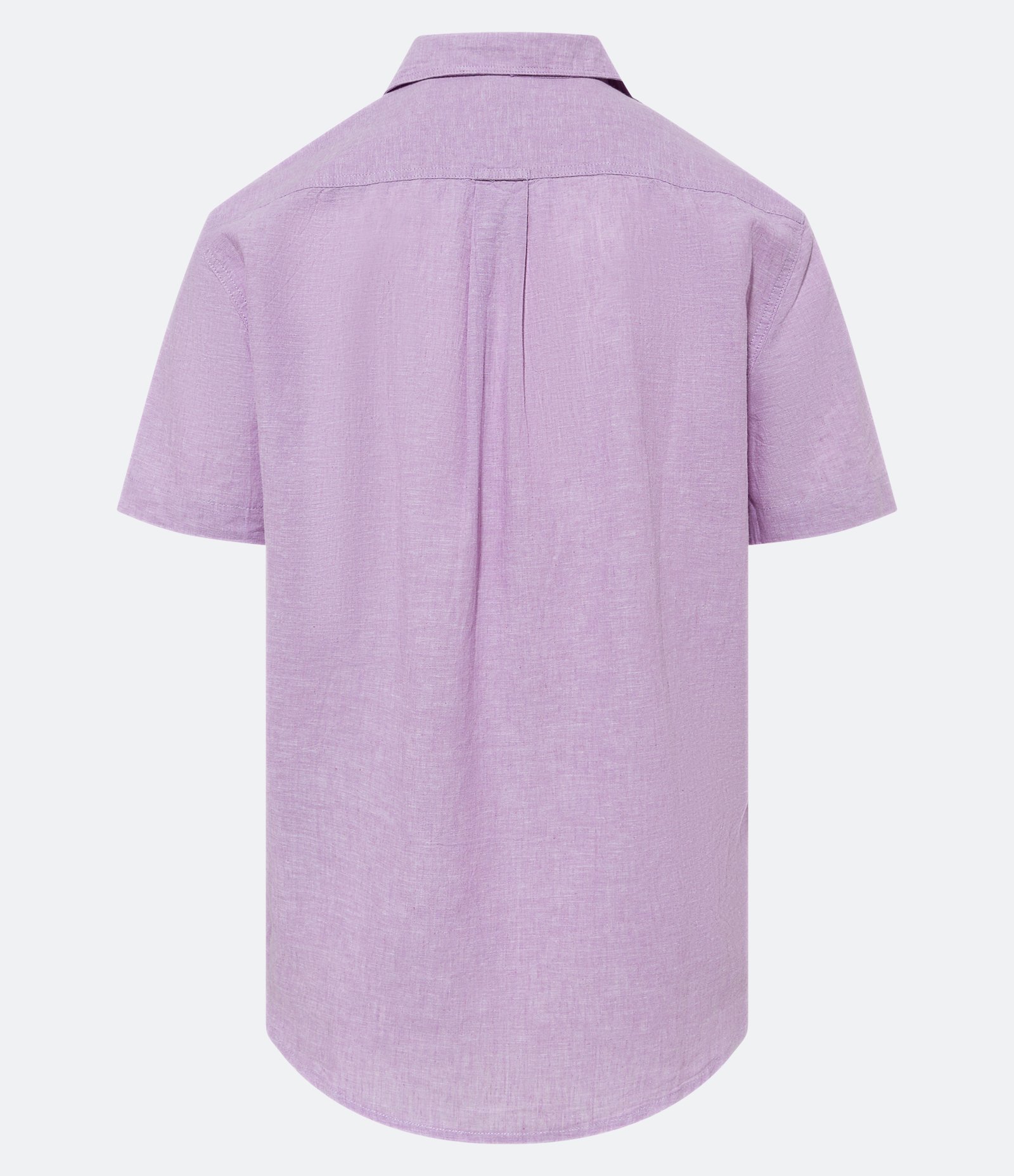 Camisa Comfort Básica em Linho com Bolso Frontal 7