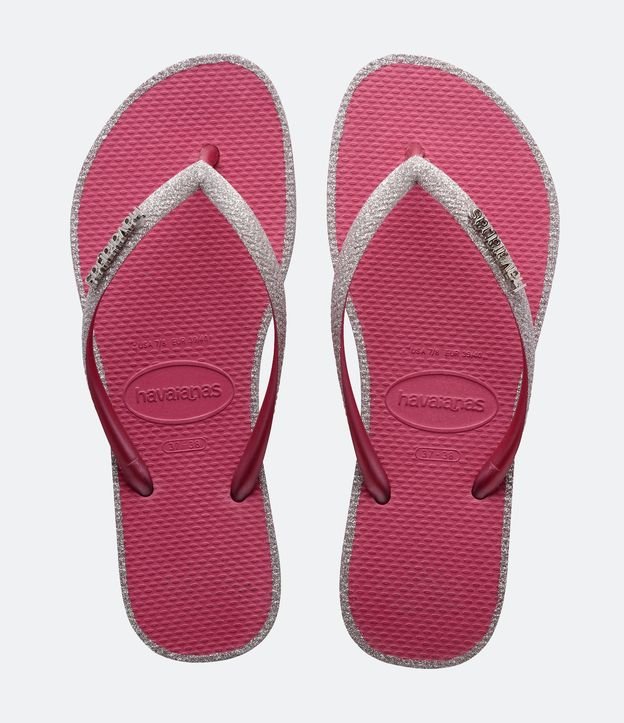 Chinelo Slim com Detalhes em Glitter Havaianas
