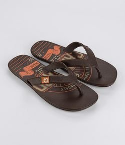 Chinelo de Tiras Dakar com Estampa Authentic Sandals Cartago