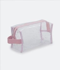 Necessaire Tijolão com Glitter