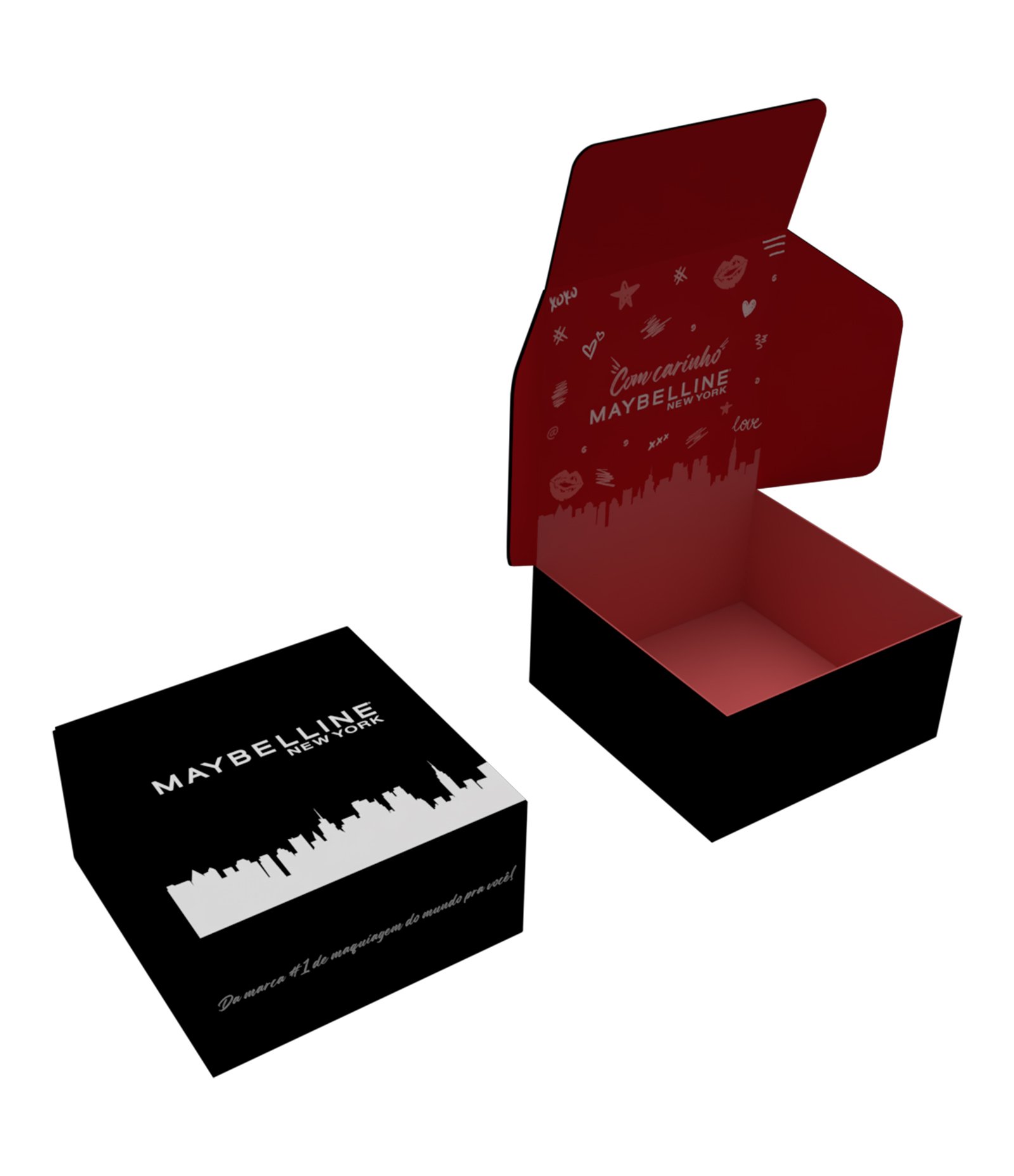 Brinde Caixa Presenteável Maybelline U 2