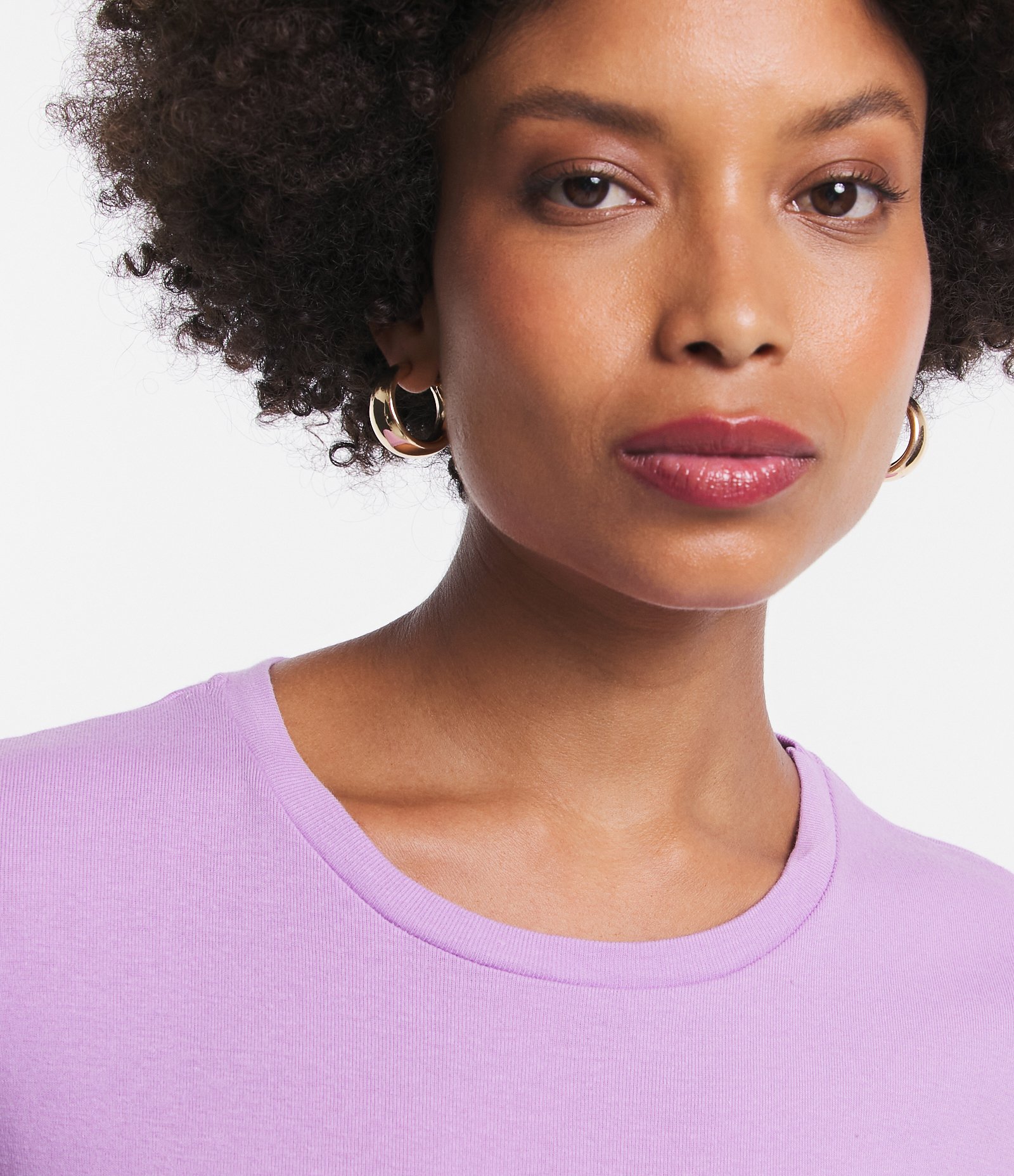 Blusa Básica em Algodão com Gola Redonda 3