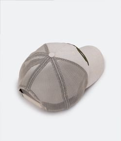 Boné Aba Curva com Bordado Chicago e Telinha