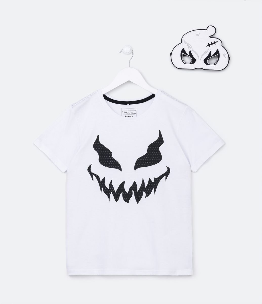 CAMISETA INFANTIL FILHO HALLOWEEN FANTASMA