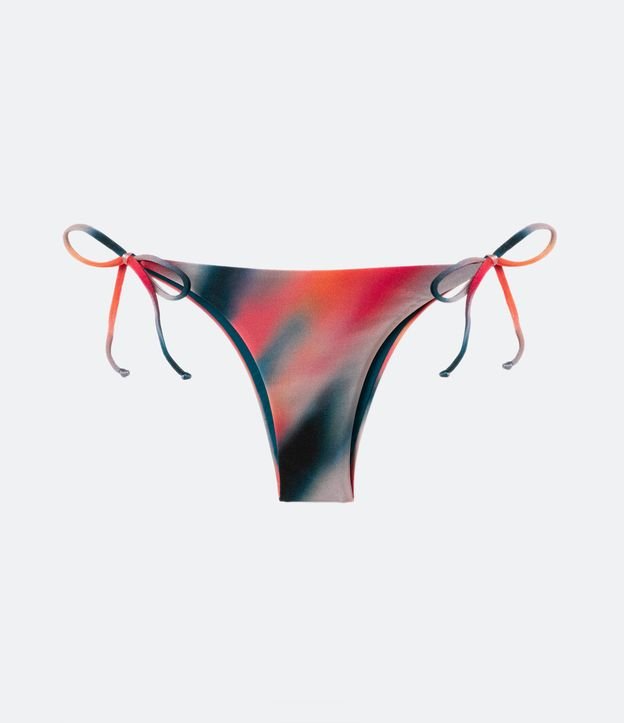 Bikini Bombacha Lazo con Estampado Degradado Multicolores 5