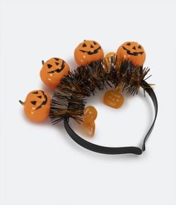 Tiara de Cabelo Infantil com Abóboras Luminosas - Tam U
