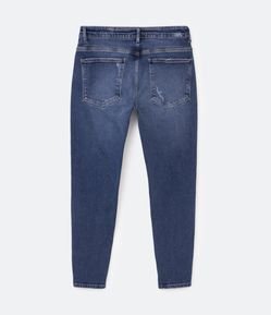 Calça Skinny Jeans com Rasgos Destroyed