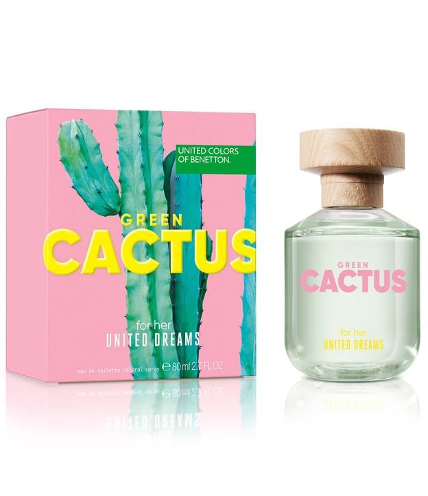 Perfume Benetton United Dreams Feminino Cactus LE  Eau de Toilette 80ml - 80ml