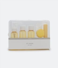 Kit Viagem com Frascos e Mini Pente