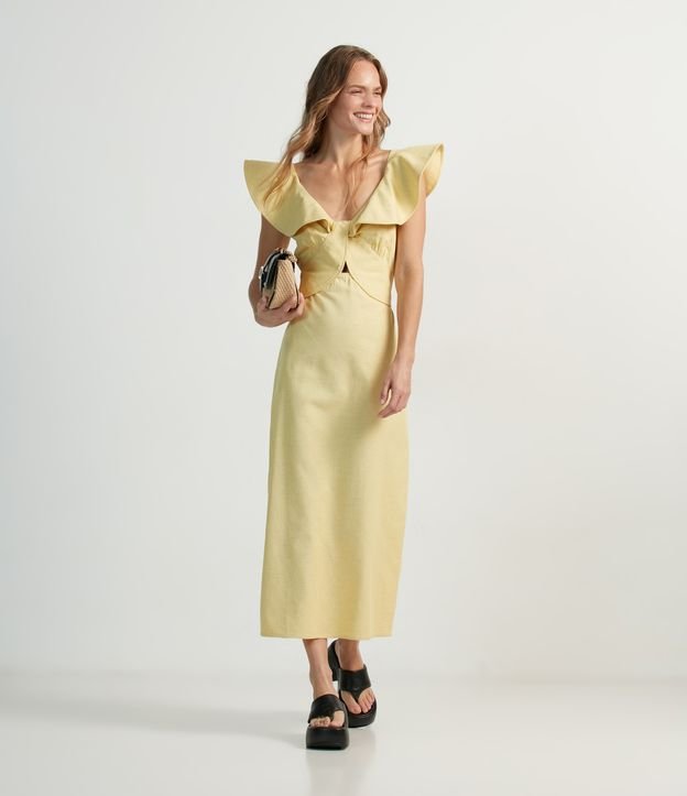 Vestido Feminino Vestidos Midi Renner Renner Vestidos Vestidos - Main Image