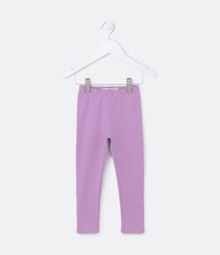 Pantalón Infantil con Cintura elástica y Tela con Purpurina - Talle 1 a 5 años