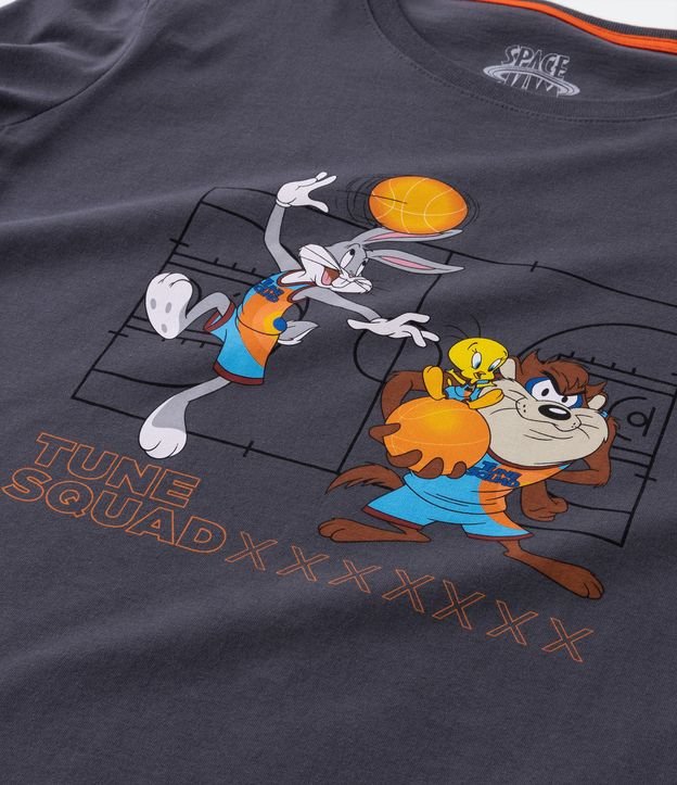 Camiseta con estampado de baloncesto de manga corta para niños