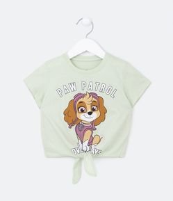 Camiseta Infantil com Estampa Skye com Nózinho - Tam 2 a 6 Anos