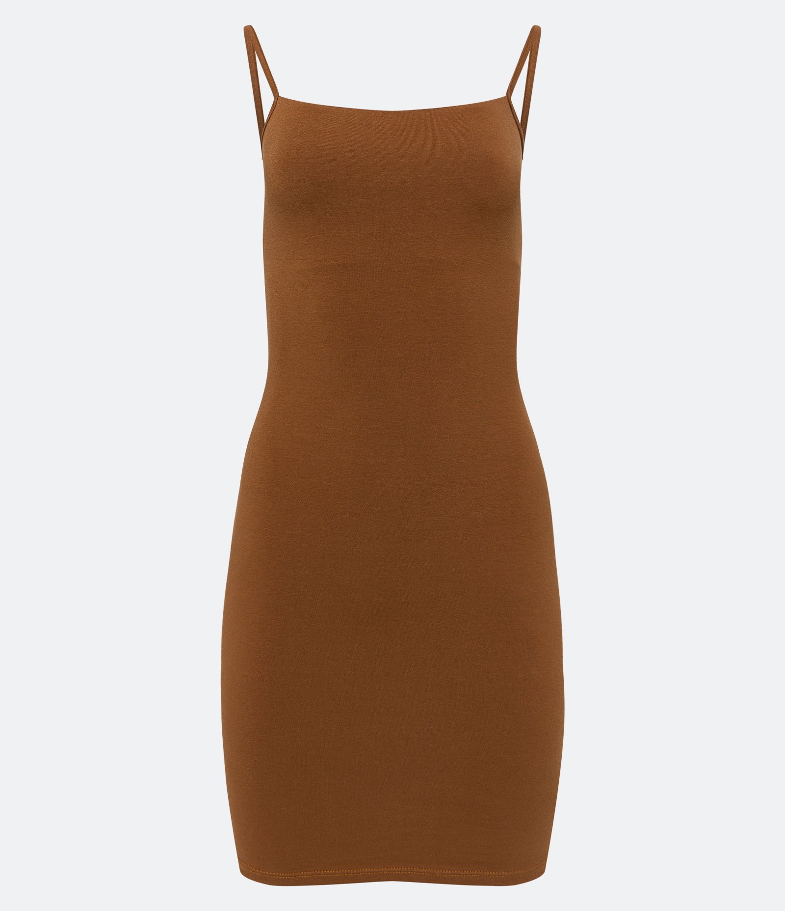 Vestido Curto em Cotton com Alças Finas 5