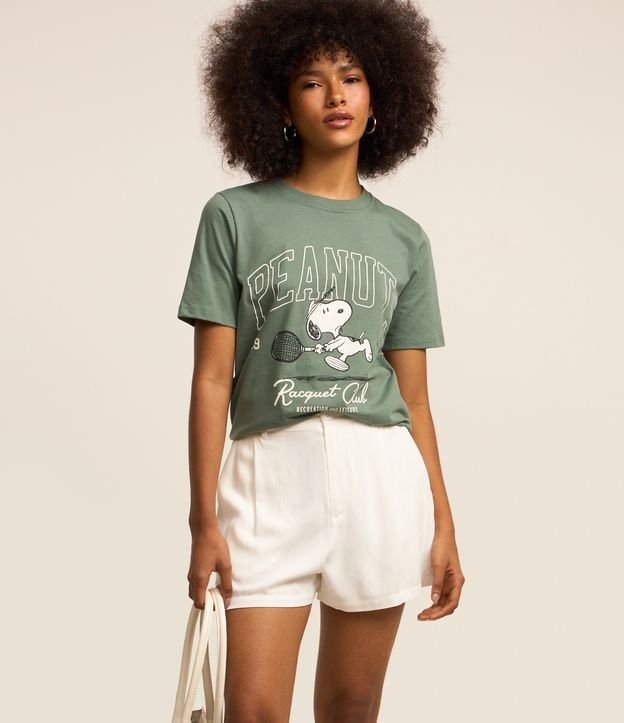Short Viscose Soltinho e com Textura Maquinetada