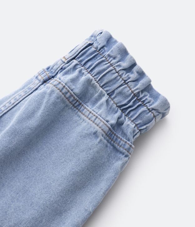 Short infantil Clochard Jeans com Bolsos Frontais Grandes- Tam 1 a 5 Anos Azul 3
