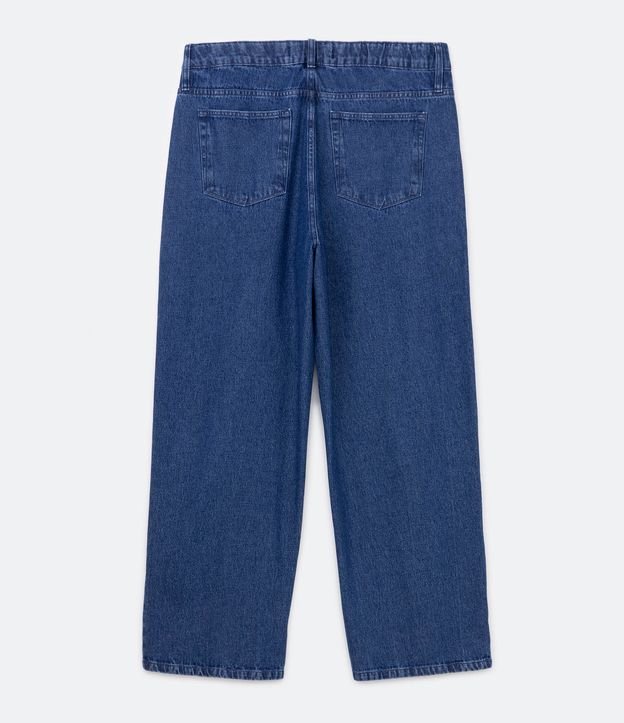 Calca 90'S Jeans com Aplicação de Tachas Curve & Plus Size Coleção Jessica Lopes Azul 7