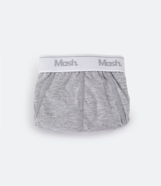 Cueca Slip em Meia Malha com Cós Elástico Mash