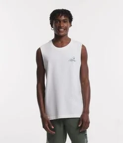 Regata Machão em Meia Malha com Estampa Surfista Another Day In Paradise