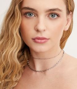 Colar em Camadas com Formatos Diferenciados