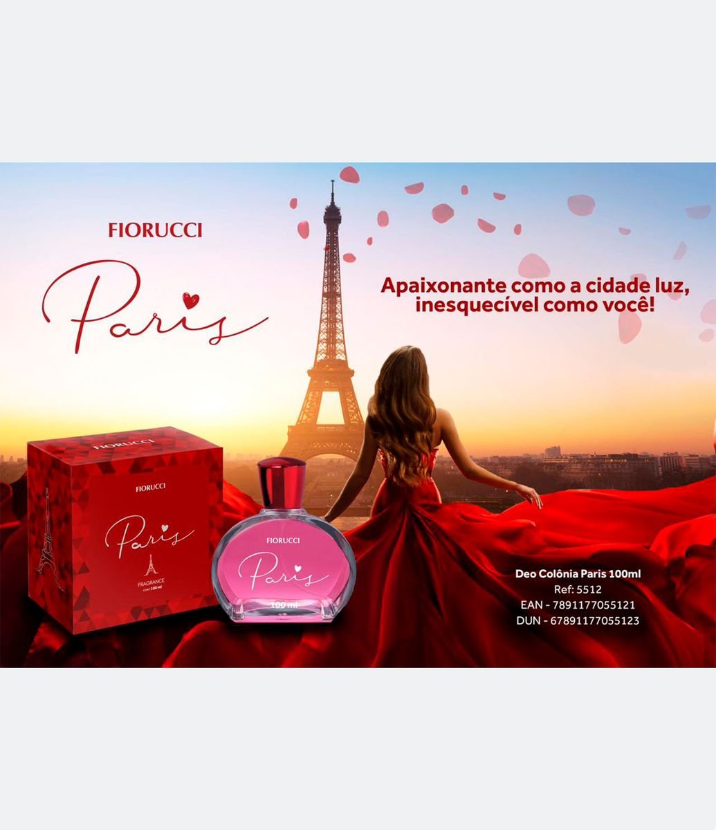 Colônia Fiorucci Paris 100ml