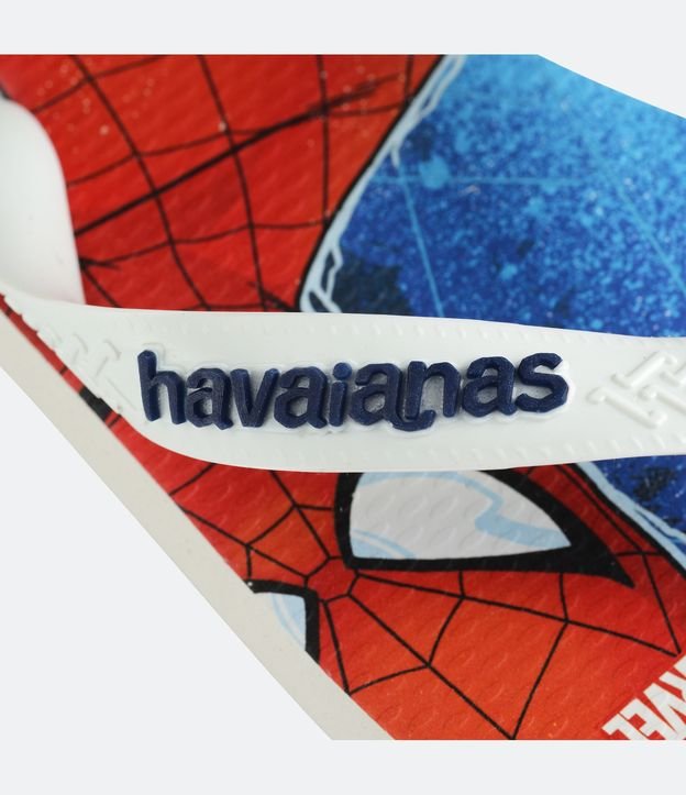 Chinelo Infantil Top Marvel II Havaianas - Tam 23/24 ao 35/36 Branco 6