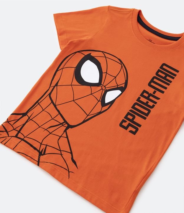 Camiseta Infantil Manga Curta Algodão Homem Aranha Vermelho Tam 2 a 10