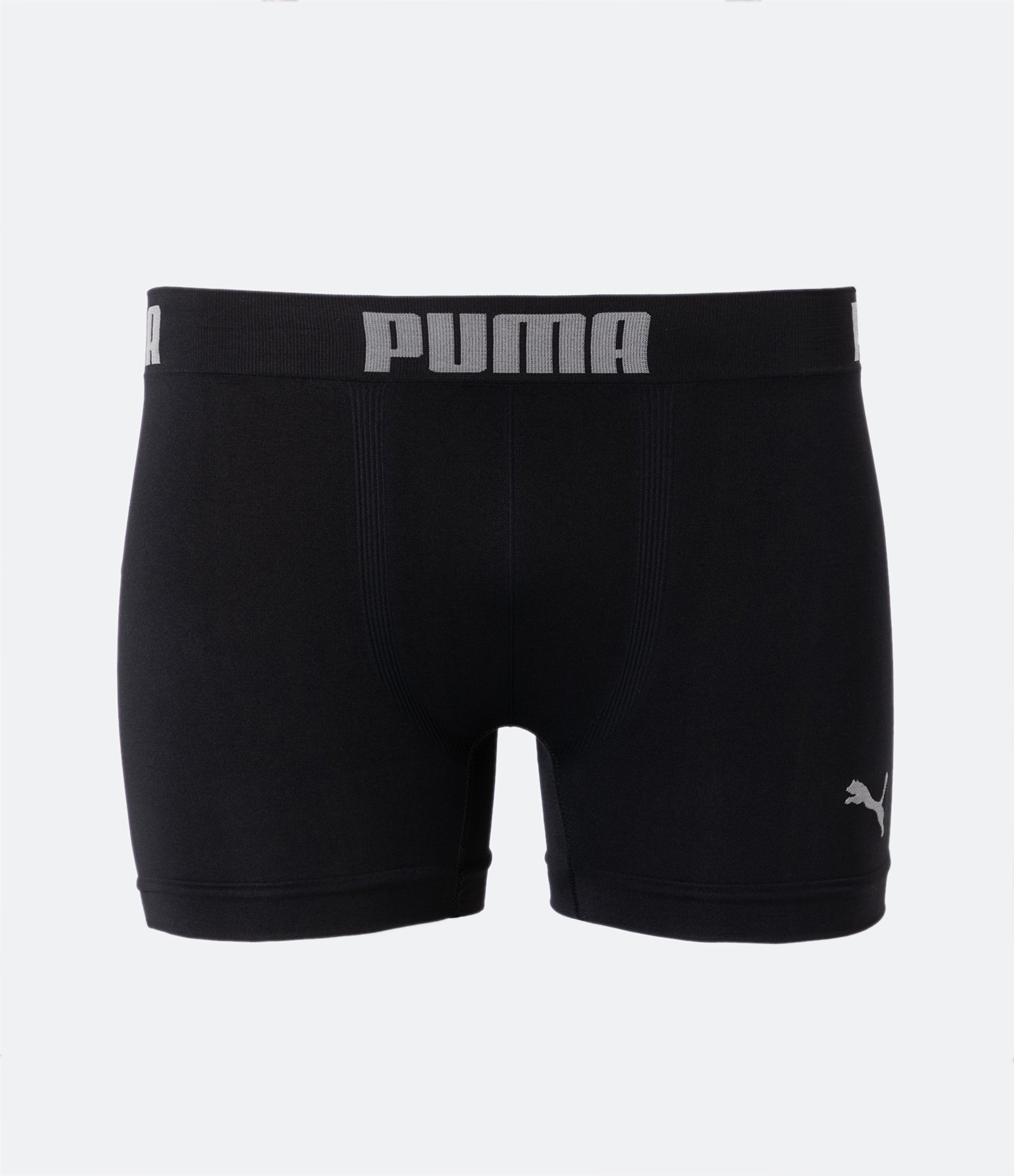 Kit 02 Cuecas Boxer em Microfibra com Cós Elástico Puma Verde/ Preto 5