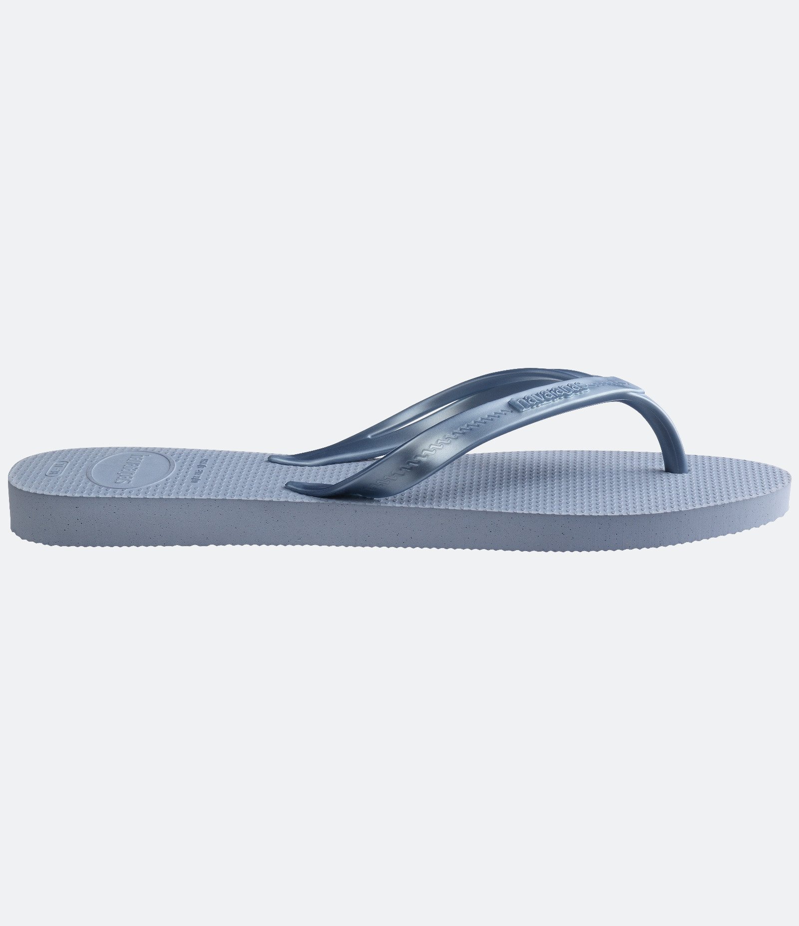 Chinelo Havaianas Elegance com Detalhe de Tira Dupla Azul 3