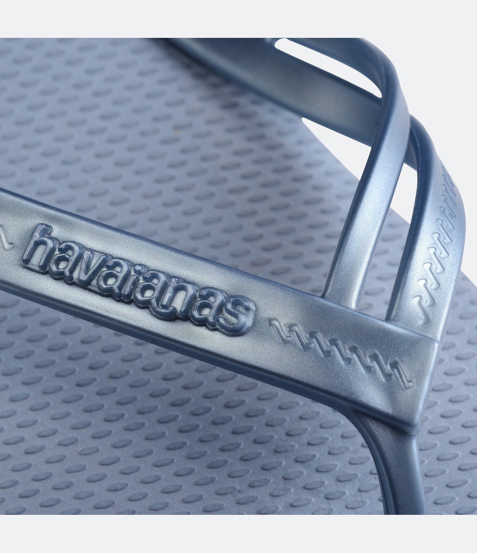 Chinelo Havaianas Elegance com Detalhe de Tira Dupla Azul 6