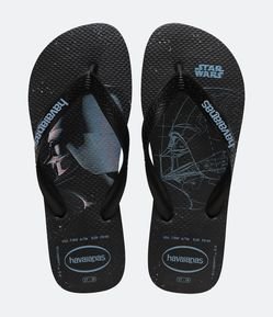 Chinelo de Tiras com Estampa Star Wars Havaianas