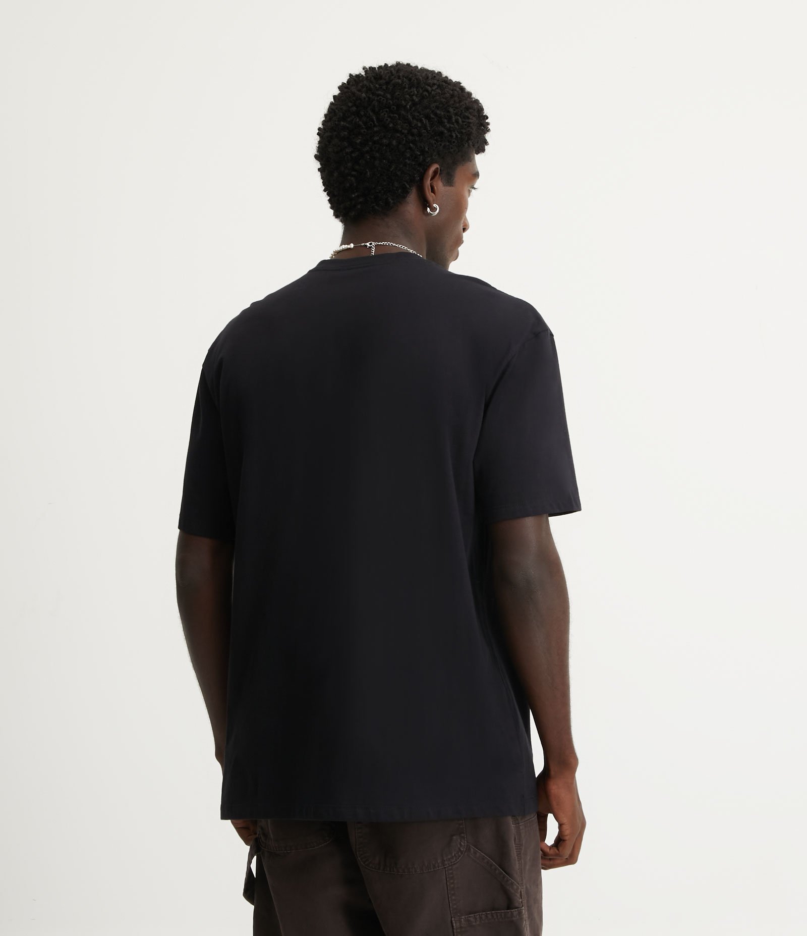Camiseta Relaxed em Meia Malha com Estampa Matuê Preto 3