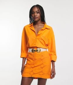 Cinto Médio com Pedraria na Fivela