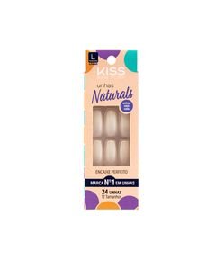 Unhas Postiças Naturals Kiss