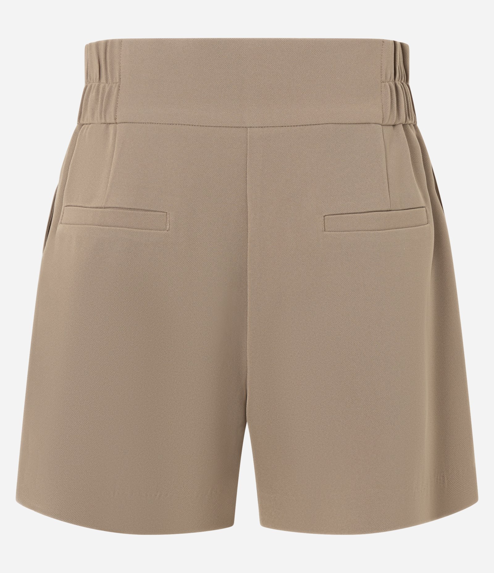 Short Alfaiatado com Cós Elástico e Abotoamento Duplo 6