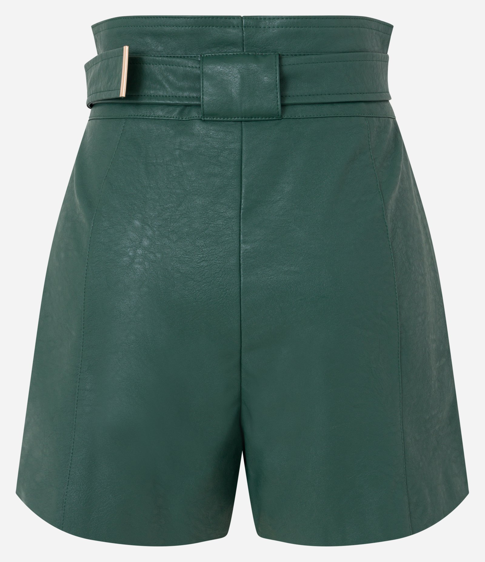 Short Clochard com Cinto e Fivela Verde 7