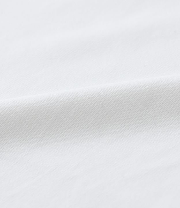 Blusa Regata em Poliamida com Alça Larga Curve & Plus Size Branco 7