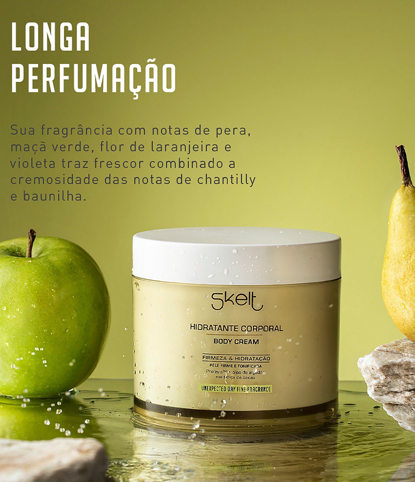 Creme Hidratante Unexpected Day Skelt 200g 3