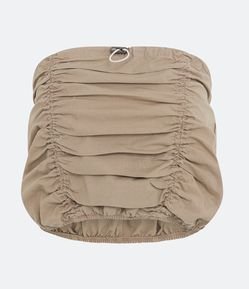 Blusa Tomara que Caia com Franzido