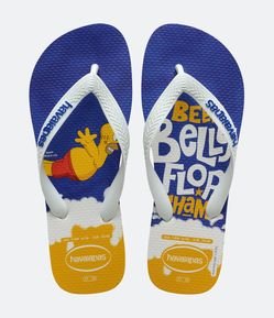 Chinelo de Tiras Havaianas com Estampa dos Simpsons