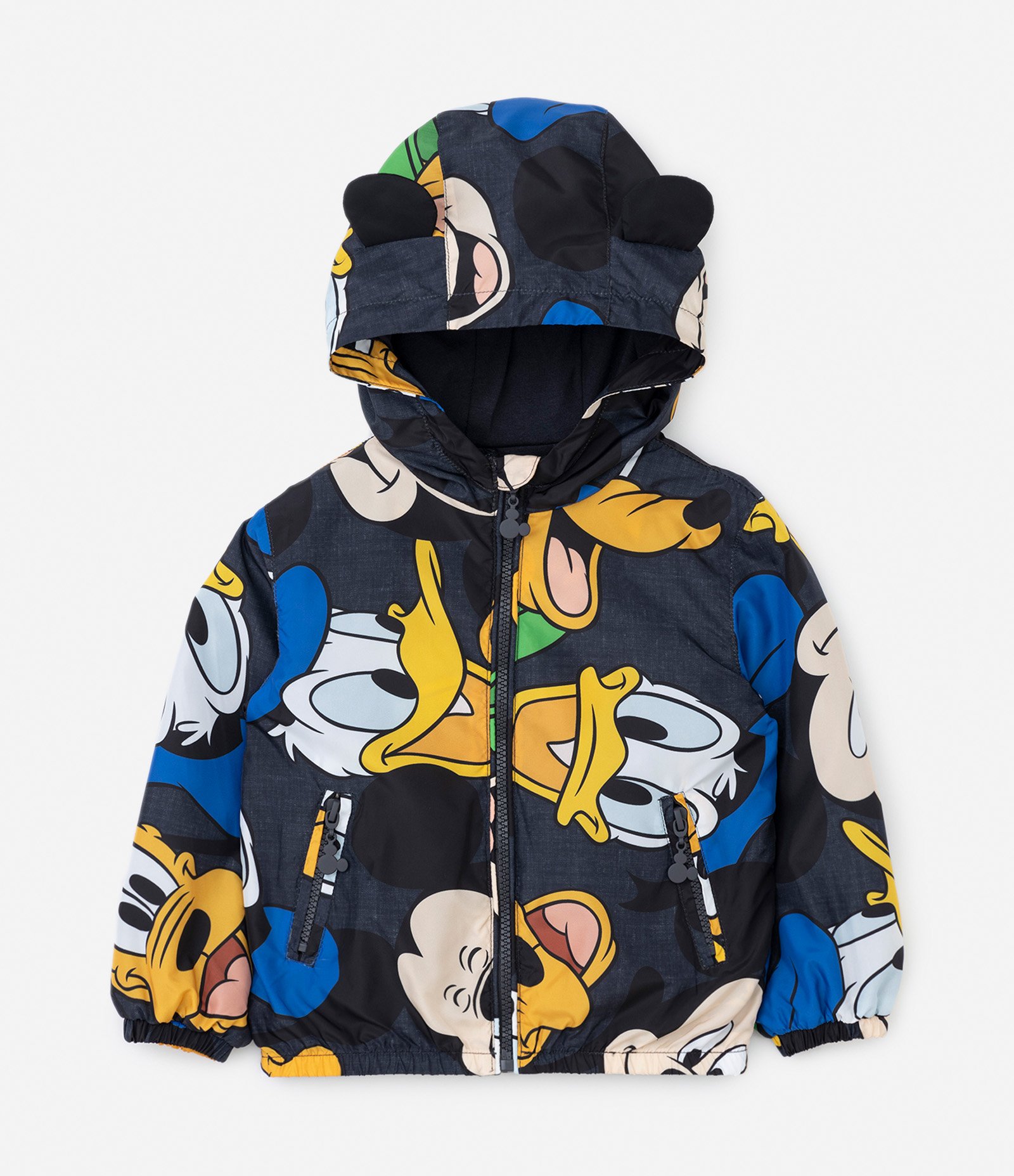 Jaqueta Infantil com Estampa do Mickey - Tam 1 a 5 anos Cinza 1