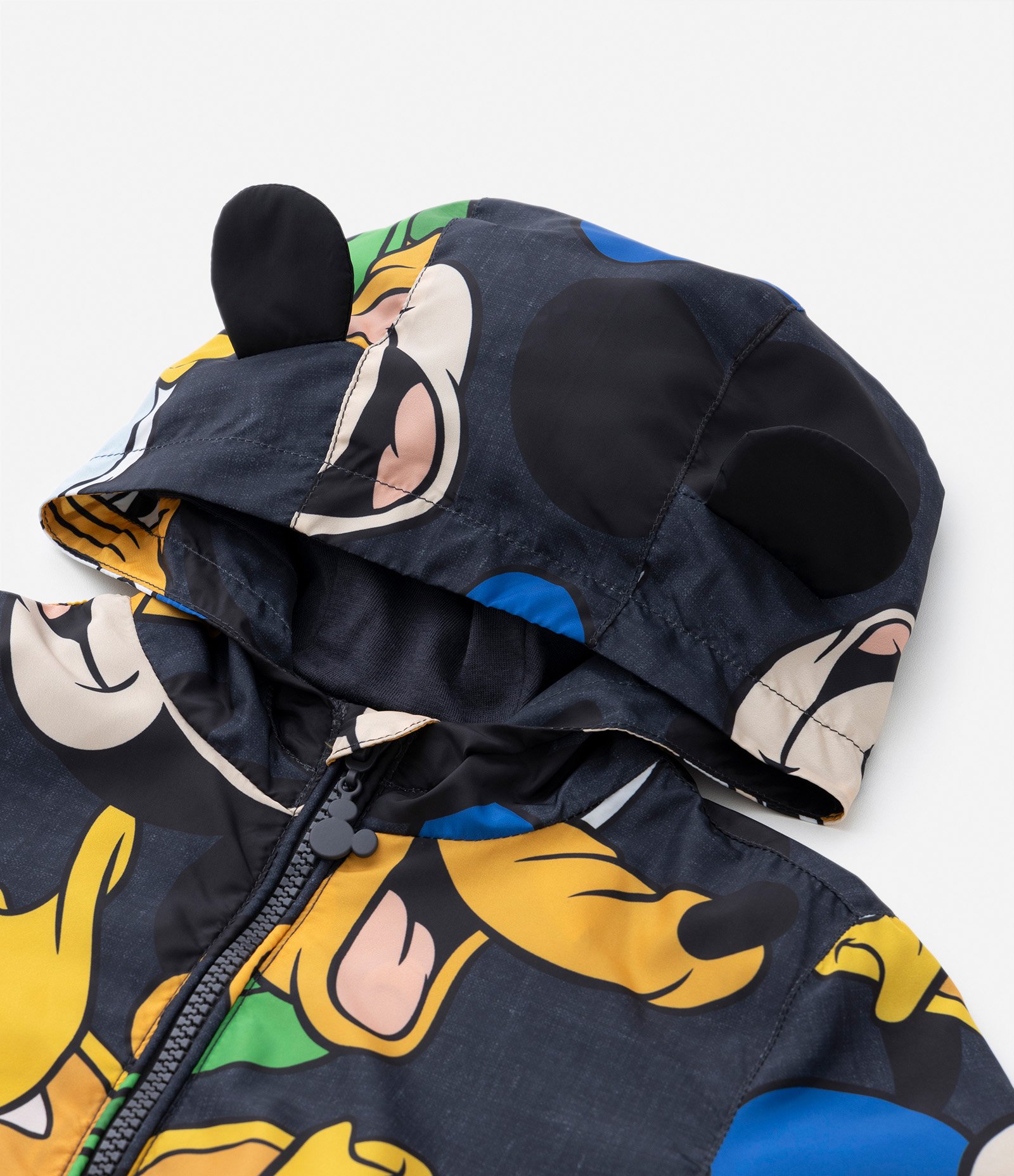 Jaqueta Infantil com Estampa do Mickey - Tam 1 a 5 anos Cinza 6