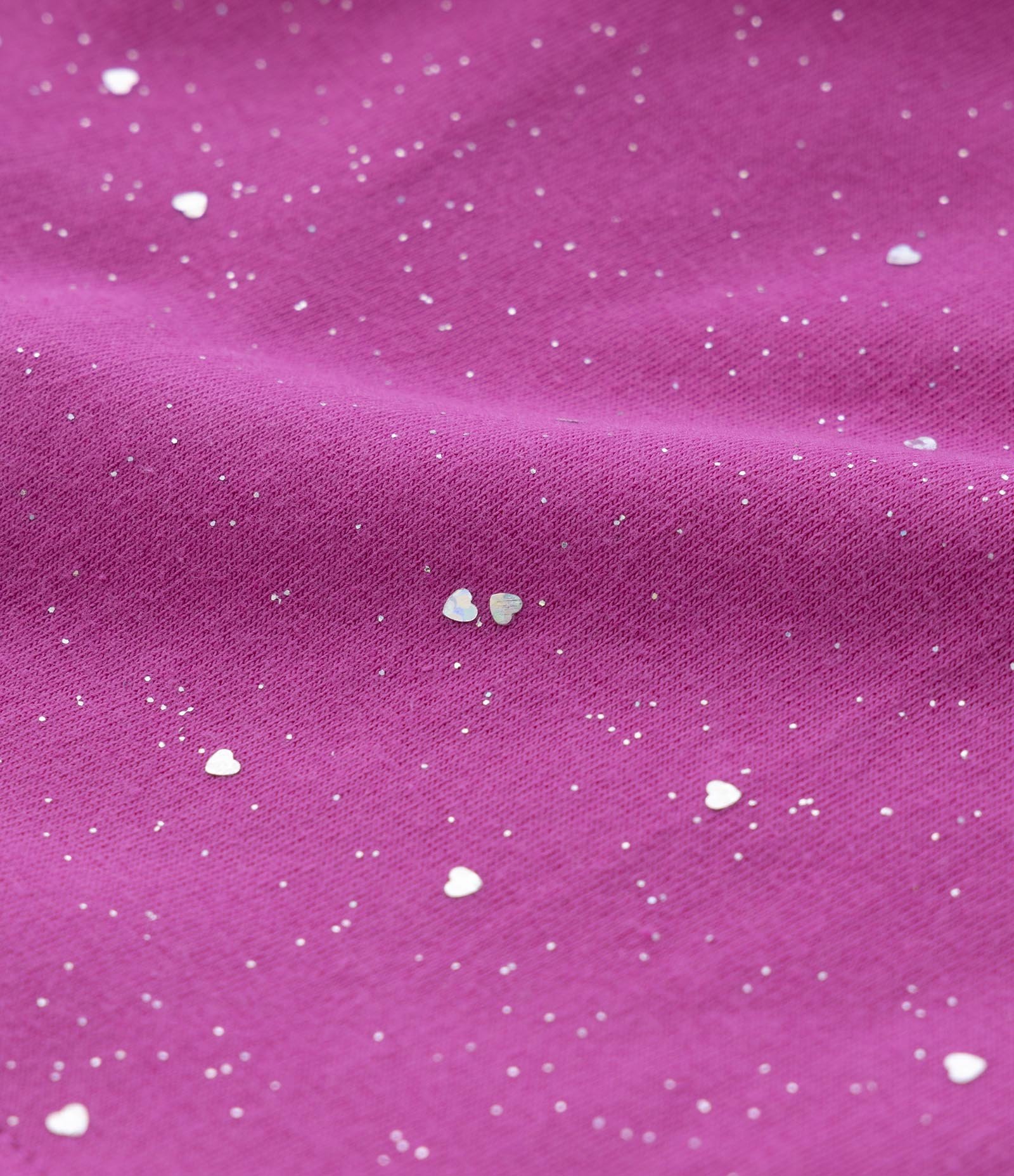 Short Clochard Infantil com Glitter Holográfico - Tam 5 a 14 Anos Rosa 4