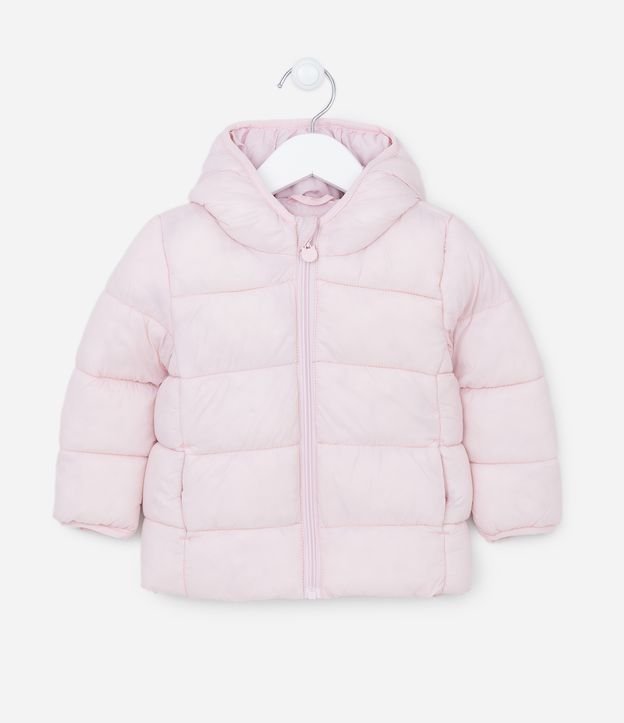 Jaqueta Puffer Infantil - Tam 1 a 5 anos