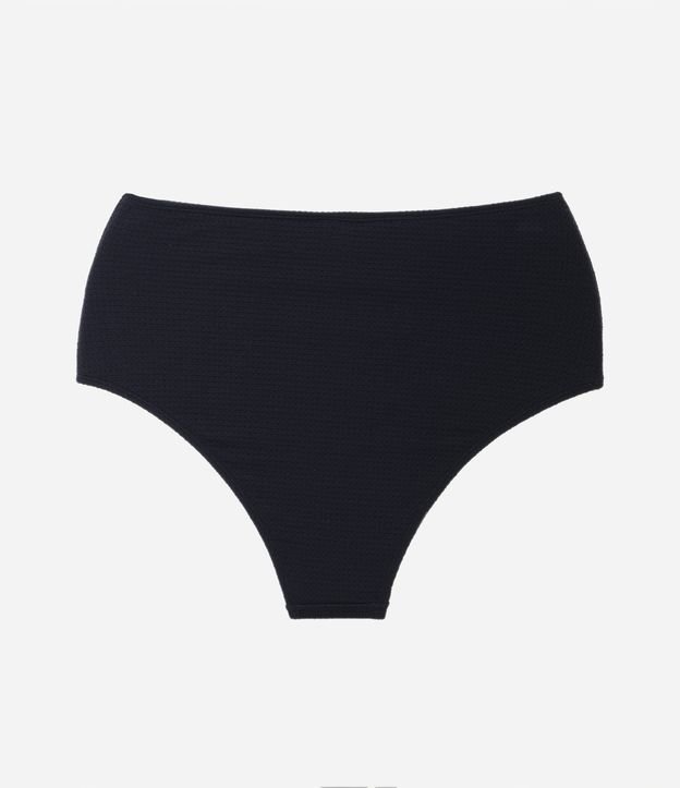 Biquíni Calcinha Hot Pants em Microfibra Texturizada Curve & Plus Size Preto 6