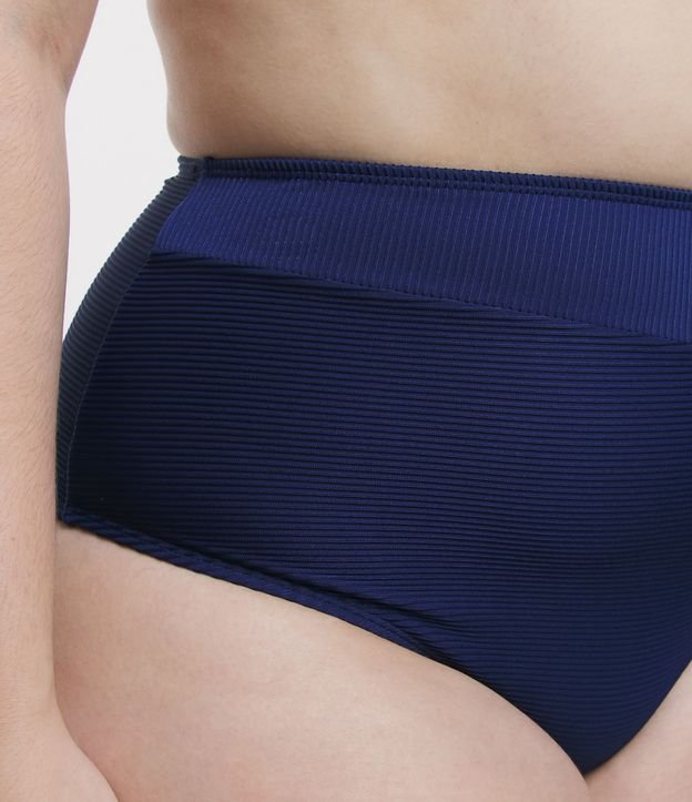 Biquíni Calcinha Hot Pants em Microfibra Curve & Plus Size Azul 3